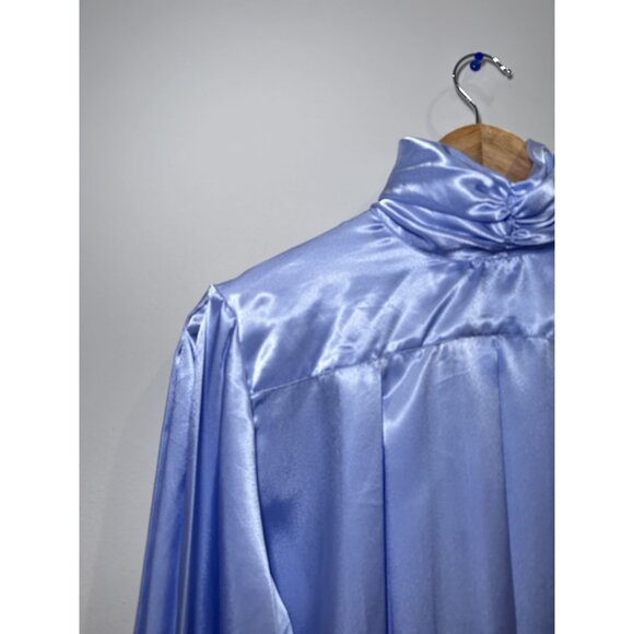 Light Purple Tuw Blouse Size 8 - Picture 3 of 7